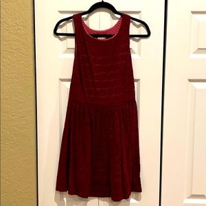 Maroon dress